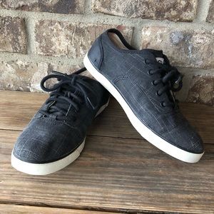 UGG Australia Hally black lace up tennis shoes 7.5